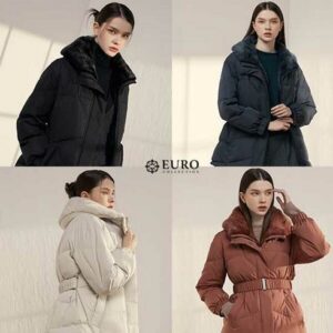 남녀노소 사랑받는 유로컬렉션 23FW 유로피안 밍크카라 퍼구스다운 행복감up