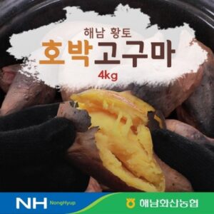 모두가 행복해지는 화산농협 특등급 해남 황토 호박고구마 4kg4kg 행복감up