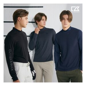 인플루언서 강추  23FW 남성 시그니처 더블 웜 모크넥 티셔츠 3종 만족감up