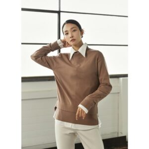 더욱 특별해지는 J by 23FW 소프트부클 케이블 니트베스트 4종 행복감up