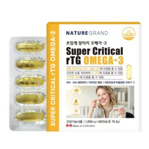 남녀노소 사랑받는 닥터린 초임계 알티지 오메가3 18개월분 산뜻함UP