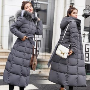 요즘 인기 달머튼 여성 후드 롱패딩 행복감up
