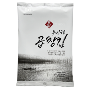 더욱 특별해지는 두번구운 곱창김 10매X20봉  산뜻함UP