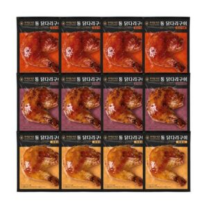 인플루언서 강추 통닭다리구이 3종 세트 250g12팩  NO.1