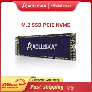 AOLUSKA SSD Nvme M2 512GB 1TB 256G 128GB 하드 디스크, M.2 SSD PCIe3.0 x4 2280 PC 내장 솔리드 스테이트 드라이브, 노트북 데스크탑 PS5 용