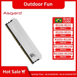 Asgard 단일 메모리 모듈 메모리 램 키트, DDR4 16GB, 3200MHz, Freyr 시리즈, 내장 메모리, 듀얼 채널 데스크탑