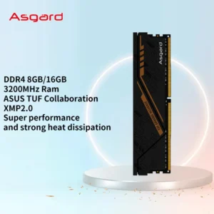 Asgard TUF 공동 브랜드 DDR4 RAM PC, 데스크탑용, 8GB, 8GB x 2, 3200MHz, 3600MHz RAM