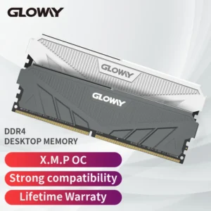 Gloway 메모리 램 DDR4 3200mhz (8GB x 2 개) 16GB 3600mhz 32GB DIMM, 방열판 포함 컴퓨터 메모리 RAM