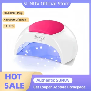 SUNUV SUN2 48W Professional Nail Lmap UV Lamp Nail Dryer for UV Gel LED Gel Nail Machine Infrared Sensor