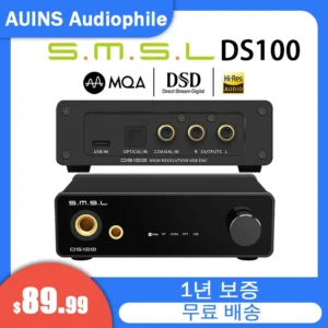 굿템 ​2024&nbsp;요즘 sns에서 난리난 2024 신형 SMSL DS100 고해상도 오디오 디코더 – USB MQA DAC XMOS XU316 데스크탑 DAC&nbsp; 리뷰 최다로 엄선된 최고의 제품을 소개합니다. 특가하라