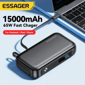 합리적인 가격 ​2024&nbsp;요즘 sns에서 난리난 Essager 휴대용 15000mAh USB C 케이블 포함&nbsp; 리뷰 최다로 엄선된 최고의 제품을 소개합니다. 실사용후기