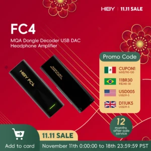 합리적인 가격 ​2024 요즘 sns에서 난리난 HiBy FC4 MQA 16X 동글 타입 C USB DAC 오디오 HiFi 디코더  리뷰 최다로 엄선된 최고의 제품을 소개합니다. 단 하루의 혜택