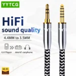 기회를 놓치지 마세요 ​2024 요즘 sns에서 난리난 YYTCG-HIFI 구리 4.4mm 밸런스 3.5mm aux 잭 입력 밸런스드 오디오 어댑터 케이블  리뷰 최다로 엄선된 최고의 제품을 소개합니다. 신상추가