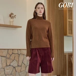 실시간으로 뜸! 방송에 나온 고비(GOBI) 캐시미어 100 헤비게이지 립라인 풀오버&nbsp; 바로 이것입니다.