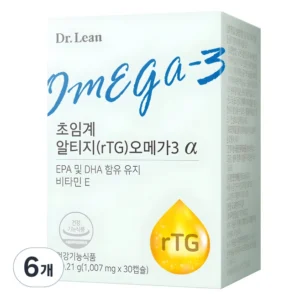 종.결.판 방송에 나온 닥터린 하이퍼셀 알티지(rTG) 오메가3 12개월분&nbsp; 바로 이것입니다.