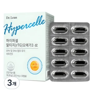 다양하게 활용 가능한 방송에 나온 닥터린 하이퍼셀 알티지(rTG) 오메가3 12개월분&nbsp; 바로 이것입니다. 핫한상품