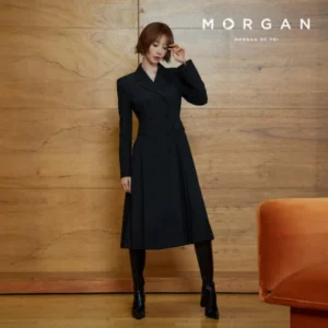 신상특집 방송에 나온 모르간 테일러드 더블버튼 원피스&nbsp; 바로 이것입니다.