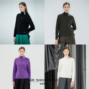 오늘 추천드려야 할 방송에 나온 이상봉에디션 24FW 아일렛 하이넥 니트&nbsp; 바로 이것입니다.