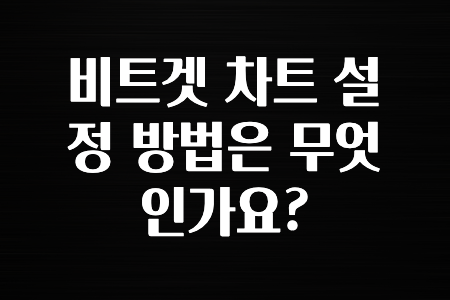 궁금한 소식 비트겟 차트 설정 방법은 무엇인가요? 무조건 확인하세요