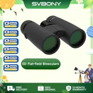 리뷰 좋은 Svbony SA205 8X42/10X42 ED 플랫 필드 전문 쌍안경 IP67 방수 BAK4 지금 소개할게요