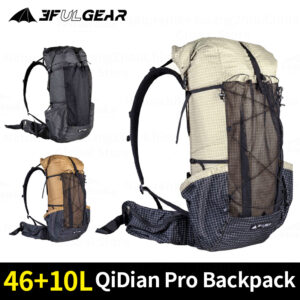 덕후 모여라 3F UL GEAR QIDIAN Pro 46 + 10L 배낭 야외 초경량 방수 캠핑 하이킹 배낭 스포츠 가방 방수 배낭 실간 리뷰