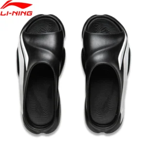 깜짝 기획전 Li-Ning Men BADFIVE SLIDE 농구 오프 코트 슬리퍼 통기성 야외 스포츠 샌들 레저 LiNing 비치 샌들 ABTU001 관심이 뜨겁습니다