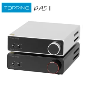 오늘하루 TOPPING PA5 II 시리즈 PA5 II Plus Destop 앰프 TRS/RCA 입력을 갖춘 완전 밸런스 파워 앰프 관심이 뜨겁습니다
