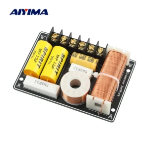 올해 최고의 픽 아이이마 150 와트 2 웨이 오디오 크로스 오버 트위터+베이스 스피커 독립 스피커 필터 높은 낮은 주파수 분배기 2800 헤르쯔 실시간 리뷰입니다