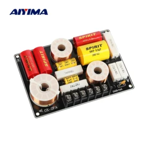 시간이 없다? 아이이마 200 와트 크로스 오버 2 웨이 홈 시어터 고음 오디오 사운드 스피커 증폭기 주파수 분배기 필터 2 웨이 크로스 오버 리뷰가 많습니다