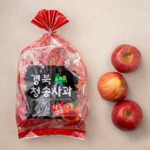 보고싶은 순간 청송사과 아쉬움이 없습니다