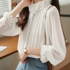 주간 핫 프릴블라우스 지금 소개할게요