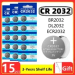 너무 좋아 2-60PCS CR2032 CR 2032 버튼 배터리 3V 리튬 배터리 시계 장난감 계산기 자동차 원격 제어 버튼 코인 셀 1분이면 확인가능 합니다