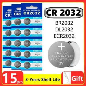 너무 좋아 2-60PCS CR2032 CR 2032 버튼 배터리 3V 리튬 배터리 시계 장난감 계산기 자동차 원격 제어 버튼 코인 셀 1분이면 확인가능 합니다