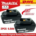 사랑하는 이에게 선물 필수 2025 Makita BL1860 BL1850B BL1850 BL1840 BL1830 드라이버 배터리 및 충전기 18v 교체 전동 공구 배터리. 요약정리