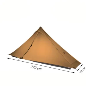 오늘 추천드려야 할 2021 새 버전 FLAME’S CREED Lanshan 1 Pro 텐트 3/4 시즌 230*90*125cm 2면 20d Silnylon 1인 경량 캠핑 텐트 관심이 뜨겁습니다