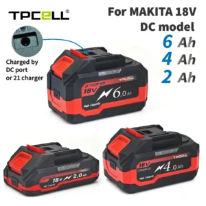 특집전 총집합 Makita 18V 배터리 전동 공구 용 TPCELL 21V 2/4/6AH BMS가있는 18V 스크루 드라이버 용 리튬 이온 교체 LXT BL1850 BL1840 리뷰 해보겠습니다
