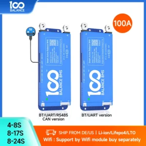 최고의 제품만 모았다 Daly BMS 4-24S 80A 100A 150A 200A 300A BMS WIFI 내장 BT 스마트 액티브 밸런스 4S-8s 8S-17S 1A Lifepo4 3.2V NMC 리튬 이온 3.7V 실시간 리뷰입니다