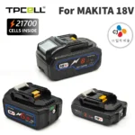 꿀팁이라고? Makita 18V 배터리 전동 공구 용 TPCELL BMS TPCELL 18V가있는 18 V 스크루 드라이버 용 리튬 이온 교체 LXT BL1850 BL1840 실시간 리뷰입니다