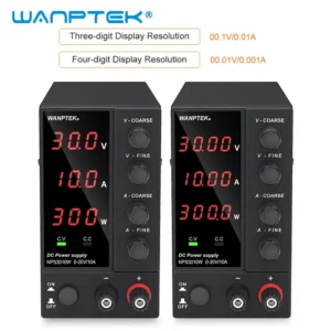 정성가득 선물 Wanptek-가변 DC 전원 공급 장치 30V 10A LED 리뷰 해보겠습니다