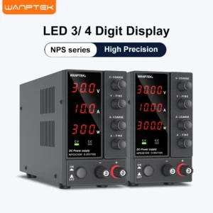 꼭 봐야하는 리스트 Wanptek 실험실 DC 전원 공급 장치 조정 가능한 30V 60V 120V 자리 디스플레이 전압 조정기 실험실 벤치 전원 공급 장치 잠깐 확인해보세요