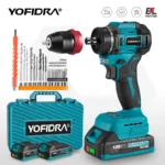 집에 하나쯤은 꼭 두고 싶은 YOFIDRA 2 in1 브러시리스 전기 스크루 드라이버 해머 무선 드릴 충격 21V 18V 배터리 용 다기능 전동 공구 확인해보세요