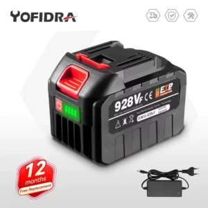 월간인기 요피드라 18-21V 150000 mAh 22500mAh 충전식 리튬 이온 브러시리스 전기 드릴 렌치 송풍기 전동 공구 용 배터리 교체 좋은 정보