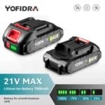 핫한행사 전동 공구 교체 배터리에 효율적인 배터리 표시기가 있는 128VF 7500mAh 충전식 리튬 배터리 관심이 뜨거운 이유 입니다