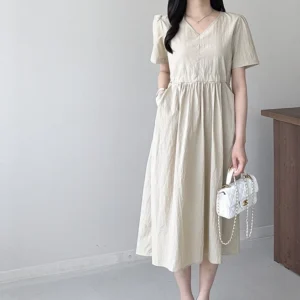 집에 없으면 손해 보는 바스락원피스 지금 소개할게요