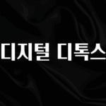 유튜브에서 난리난 정보 디지털 디톡스 소개합니다