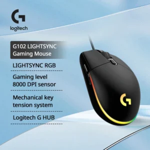 가성비 정보 2025&nbsp;요즘 sns에서 난리난 Logitech G102 마우스 기존 인체 공학적 마우스 광학 8000 인치 당 점 16.8M 컬러 LED 6 버튼 사용자 정의 유선 Pc 게임 액세서리&nbsp; 리뷰 최다로 엄선된 최고의 제품을 소개합니다.