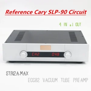 핫한 행사 2026&nbsp;요즘 sns에서 난리난 STR12A-Max 참조 CARY SLP90 회로 ECC82 진공관 원격 제어 프리 앰프 HiFi 오디오 4 In 1 Out 프리 앰프&nbsp; 리뷰 최다로 엄선된 최고의 제품을 소개합니다.